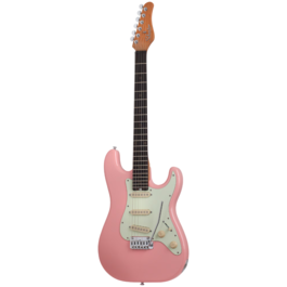 Guitarra Electrica Schecter Cuerpo Macizo Nick Johnston Trad L/H Sss A. Coral