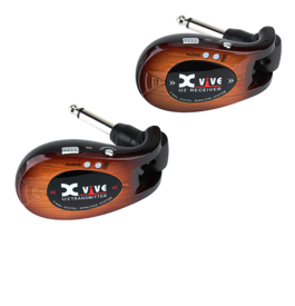 Sistema Wireless: Guitarra Y Bajo U2 Sunburst Xvive