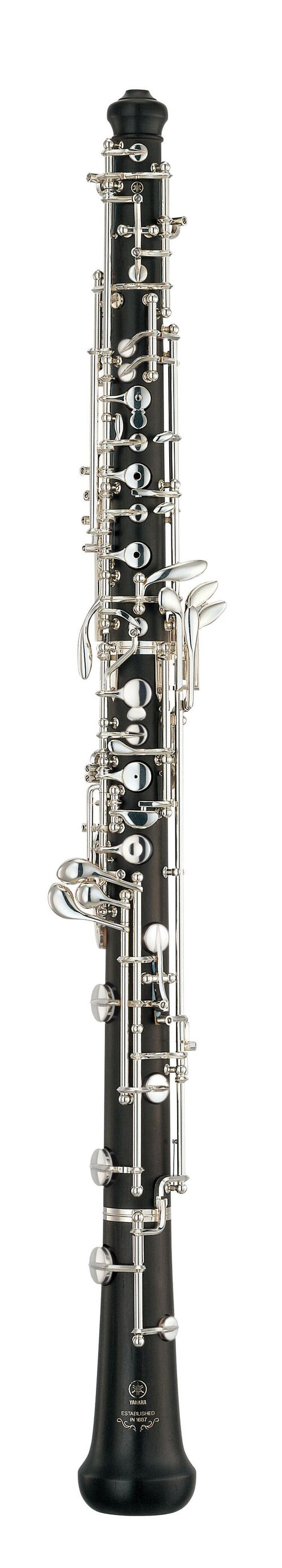 Oboe Yamaha YOB432MF, automático, granadilla Duet+, llaves plateadas