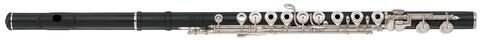 Flauta travesera Yamaha YFL894W, granadilla y llaves de plata, platos abiertos