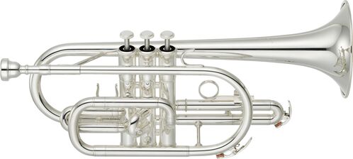 Corneta Yamaha YCR2310SIII en Si bemol, acabado plateado