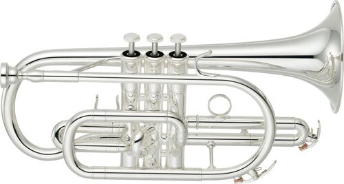 Corneta Yamaha YCR4330GSII en Si bemol, acabado plateado