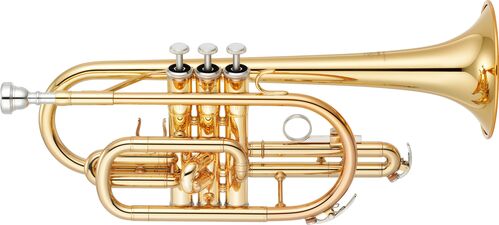 Corneta Yamaha YCR2310III en Si bemol, acabado lacado dorado