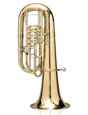 Tuba profesional Fa Melton (MW45QHS_T2-2-0GB cilindros