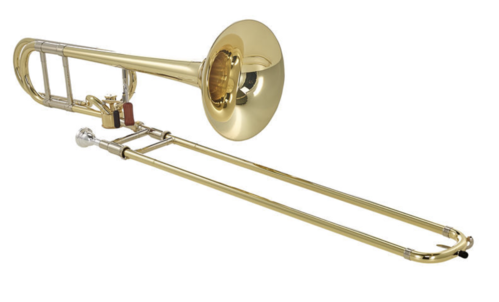 Trombón Sib/Fa COURTOIS AC421BHA-1-0 Lacado Yellow Brass