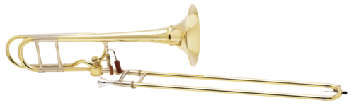 Trombón Sib/Fa Courtois AC421BHRA-1-O Lacado Gold Brass