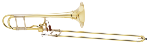 Trombn Sib/Fa Courtois AC421BHRA-1-O Lacado Gold Brass