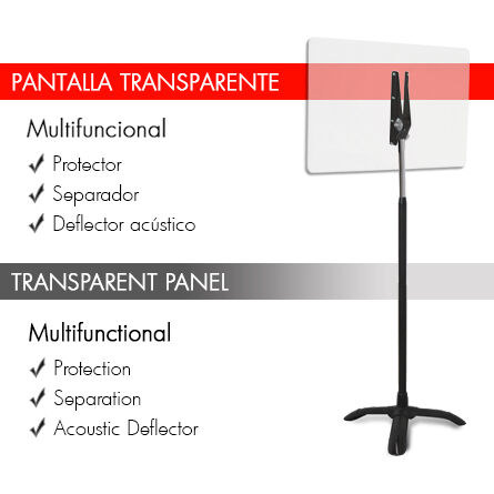 Pantalla de protección / Pantalla de separación - Ref. SMT-13