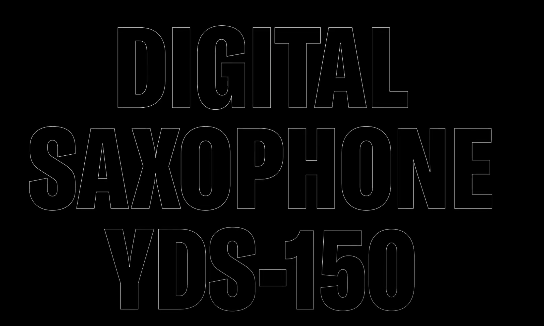 Saxofón digital Yamaha YDS150