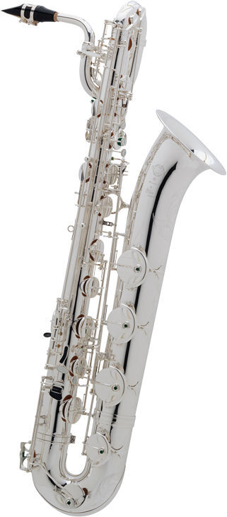 Saxo Barítono Selmer SA80/II Jubile Plateado Grabado AG