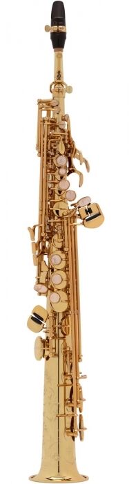 Saxo Soprano Selmer Serie III Jubile Goldmessing Grabado GG