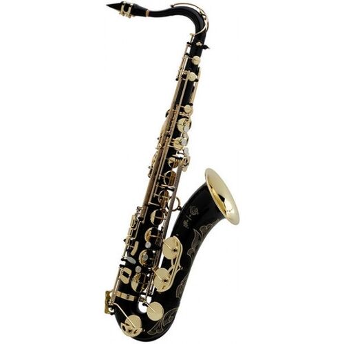 Saxo Tenor Selmer Serie III Jubile negro grabado llaves Goldmessing NG GO