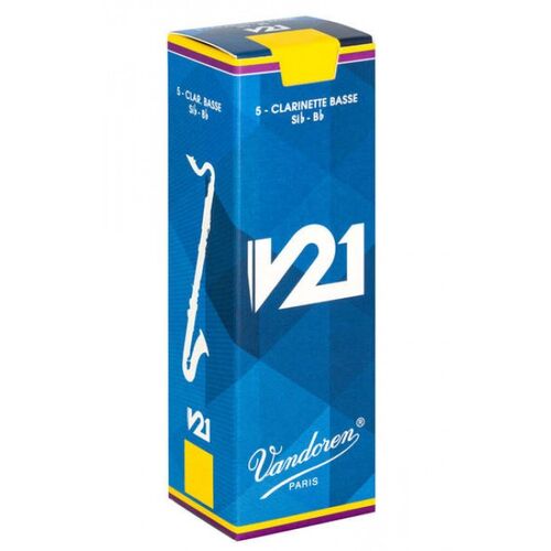 Caña Vandoren V21 Clarinete Bajo 3½ (CR8235)