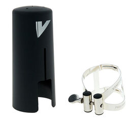 Abrazadera Vandoren M/O Plateada Clarinete con Boquillero Vandoren de Plástico (LC51SP)