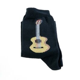 Calcetines negros guitarra clsica (talla 35-38)