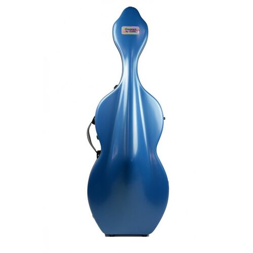 Estuche cello Bam Shamrock Hightech 1003XLW con ruedas Azul 4/4
