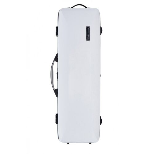 Estuche rectangular Violín BAM Ice Suprême Hightech ICE2018XLWN blanco/naranja Blanco/Negro 4/4