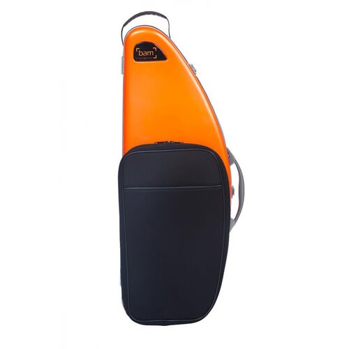 Estuche saxo tenor Bam La Dfense Hightech  DEF4102XL con bolsa Naranja