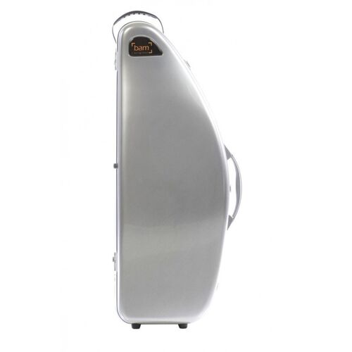 Estuche saxo tenor Bam La Défense Hightech DEF4102XL Aluminio cepillado