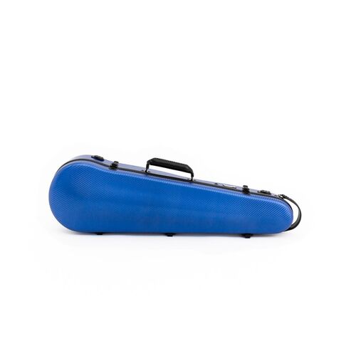 Estuche violn Artist Dynamic policarbonato forma Azul 4/4