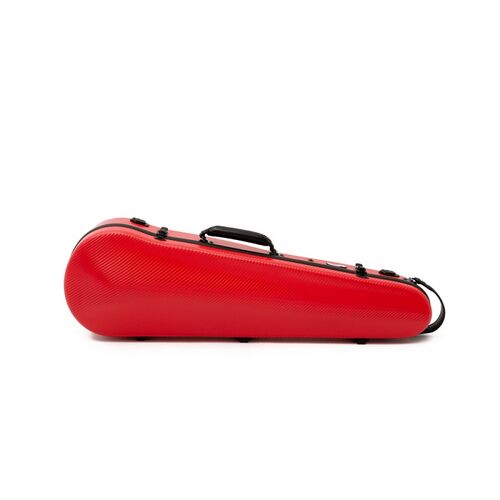 Estuche violn Artist Dynamic policarbonato forma Rojo 4/4