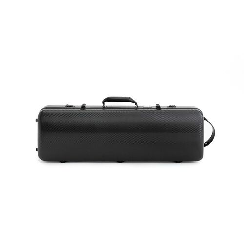 Estuche violín Artist Dynamic policarbonato rectangular con bolsa partituras Negro 4/4