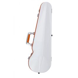 Estuche violín Bam SUP2002XL Ice Suprême Hightech forma Blanco/Naranja 4/4