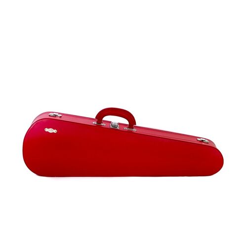 Estuche violn Negri Rainbow forma Rojo 4/4