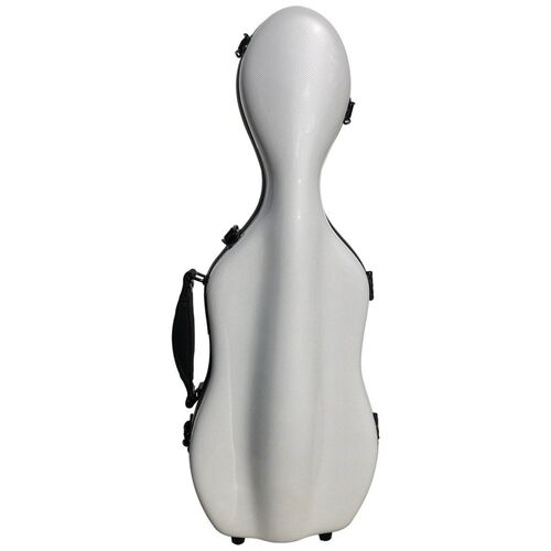 Estuche Violn Rapsody Rocket Cabina Blanco 4/4