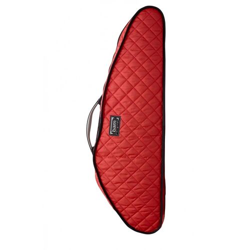 Funda violín Bam HO2000XLB Hoody forma para modelo Slim 2000XL Rojo 4/4