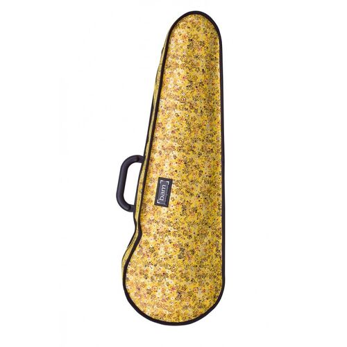 Funda violín Bam HO2002XLFV Hoody Flower forma verde para modelo 2002XL Amarillo 4/4