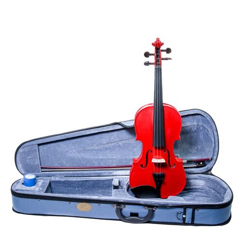 Violín Harlequin 4/4 Rojo 4/4