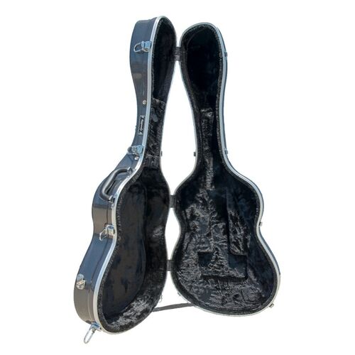 Estuche guitarra clsica ABS Rapsody Armonia Negro 3D brillante