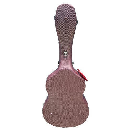 Estuche guitarra clásica ABS Rapsody Armonia Rojo