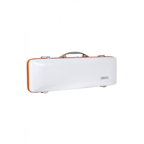Estuche rectangular Violín BAM Ice Suprême Hightech ICE2018XLWN blanco/naranja Blanco/Naranja 4/4