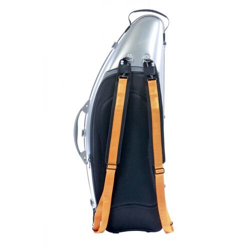Estuche saxo tenor Bam La Défense Hightech DEF4102XL Aluminio cepillado