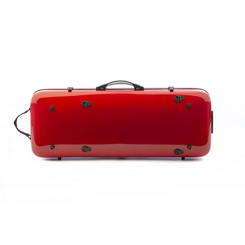 Estuche viola Rapsody Rainbow rectangular Rojo