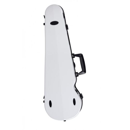 Estuche violn Bam SUP2002XL Ice Suprme Hightech forma Blanco/Negro 4/4