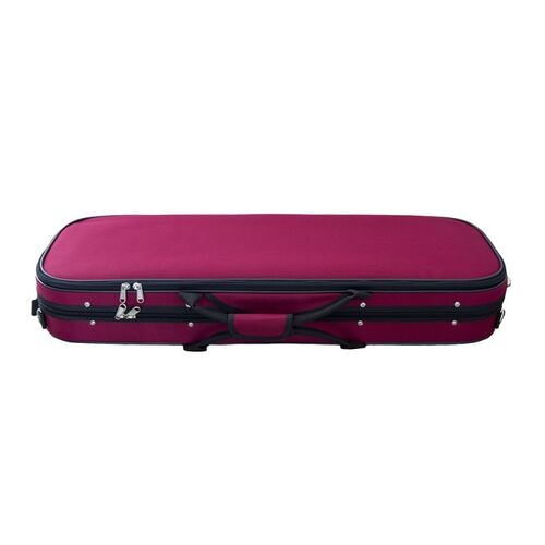 Estuche violín Rapsody Elegance Rectangular Burdeos 4/4