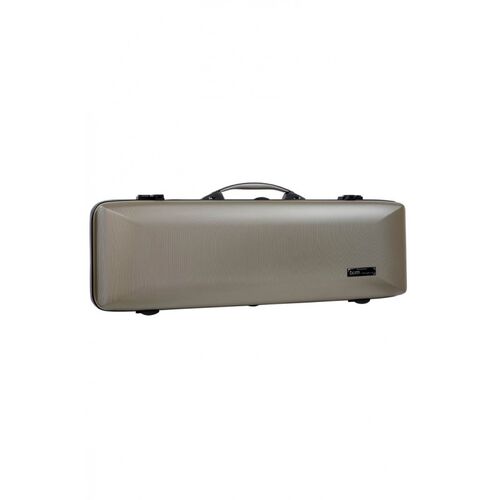 Estuche violín rectangular BAM Suprême Hightech SUP2018XLCN champagne/plata Champagne/Negro 4/4