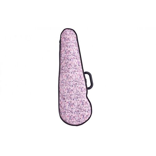 Funda violín Bam HO2002XLFV Hoody Flower forma verde para modelo 2002XL Rosa 4/4