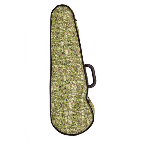 Funda violín Bam HO2002XLFV Hoody Flower forma verde para modelo 2002XL Verde 4/4