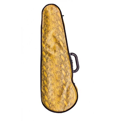 Funda violín Bam HO2002XLSV Hoody Snake forma verde para modelo 2002XL Amarillo 4/4