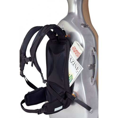 Mochila ergonómica 9036 Bam para estuche de cello con bolsa para partituras