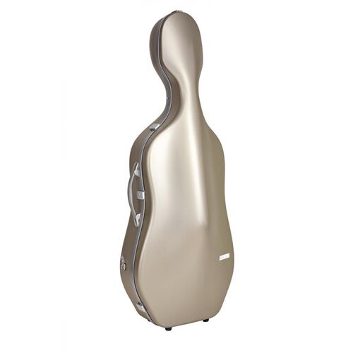 Estuche cello Bam SUP1005XLCN Slim 2.9 Suprême Hightech Champagne/Plata 4/4
