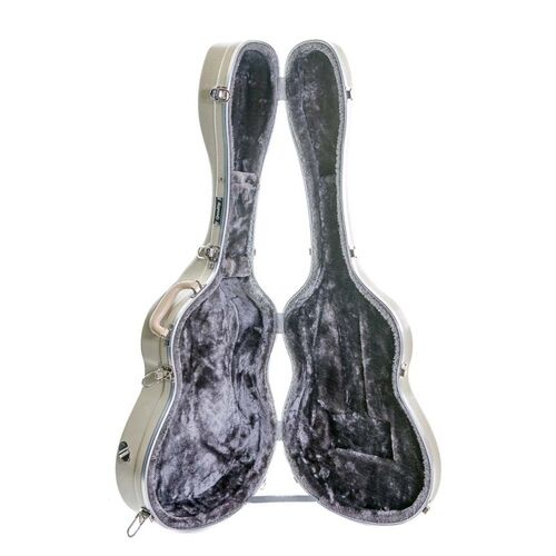 Estuche guitarra clásica ABS Rapsody Armonia Crema