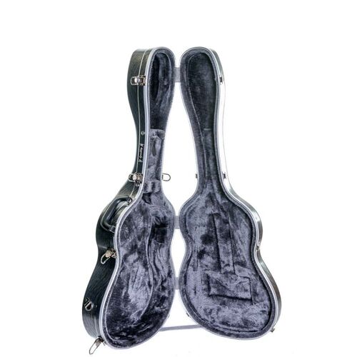 Estuche guitarra clsica ABS Rapsody Armonia Plateado