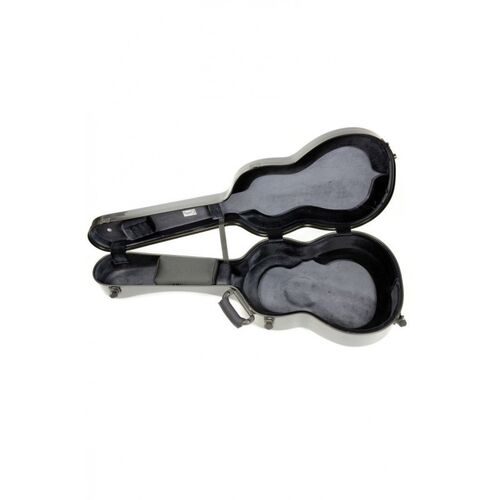 Estuche guitarra clásica Bam 8002XL Silver carbon