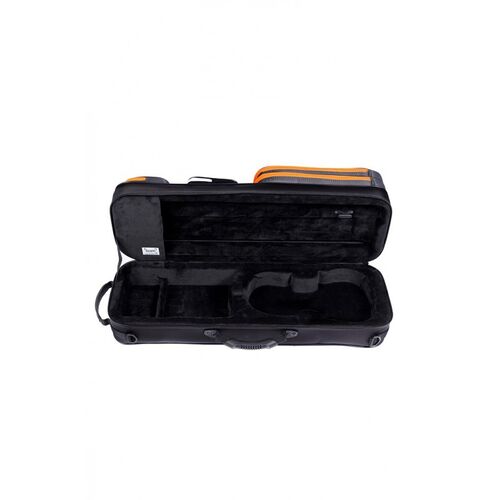 Estuche violín Bam PEAK2003SBN Peak Performance rectangular 3/4-1/2 gris-negro 3/4