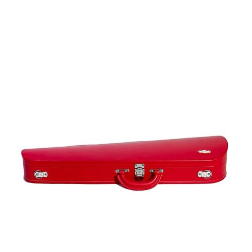 Estuche violn Negri Rainbow forma Rojo 4/4